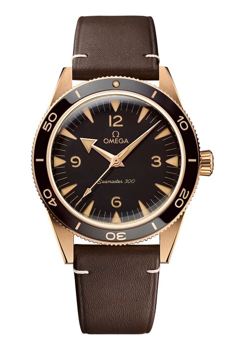 omega bronze gold seamaster